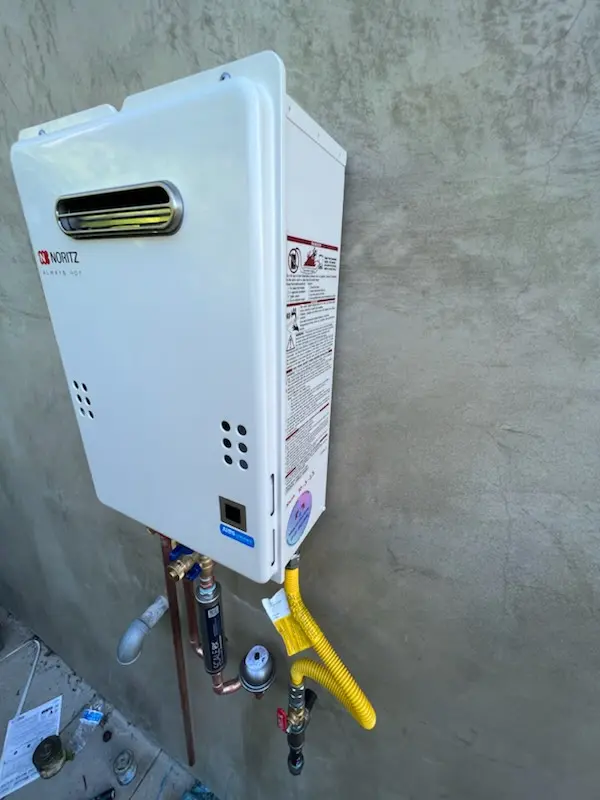 Tankless water heater installation for Rock Creek Palisades homes